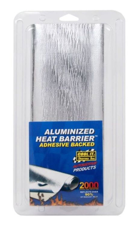 Thermo-Tec's Adhesive Backed Heat Barrier protects parts and components from radiant heat
