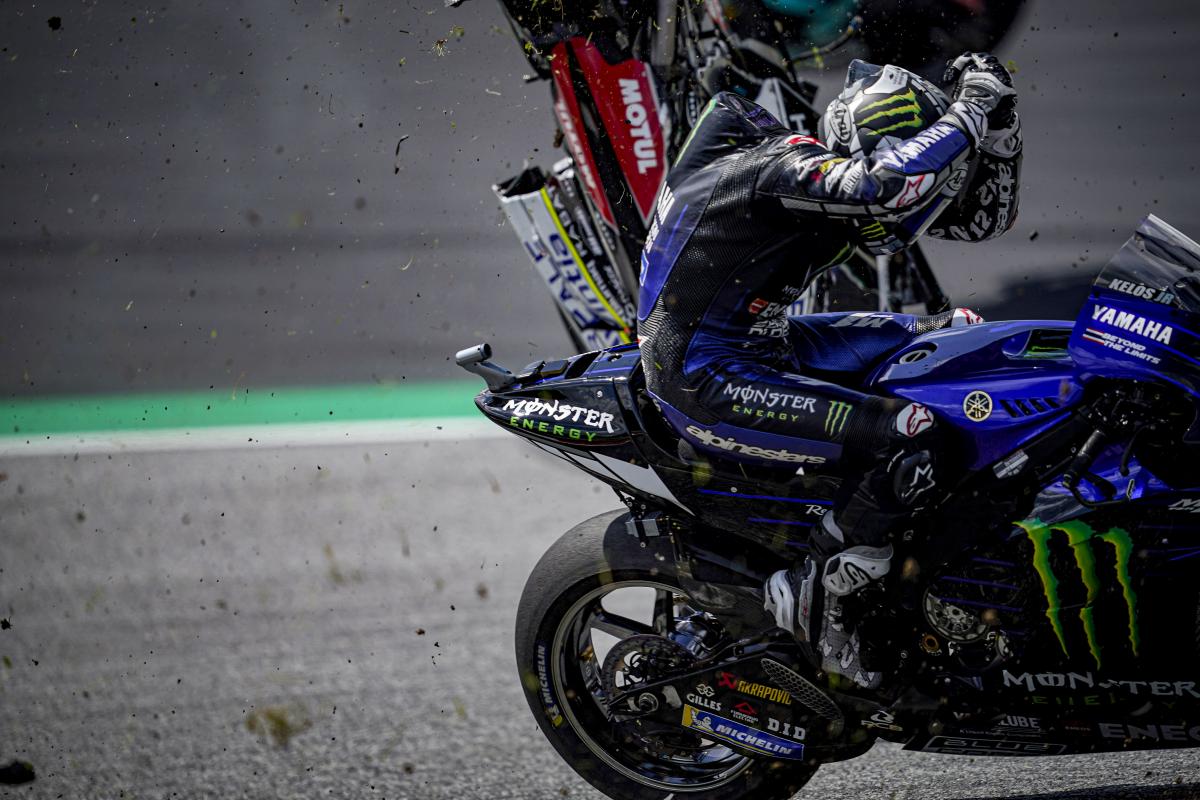 MotoGP Austrian Grand Prix Crash Engine Power Videos