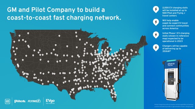 general motors ev charging station