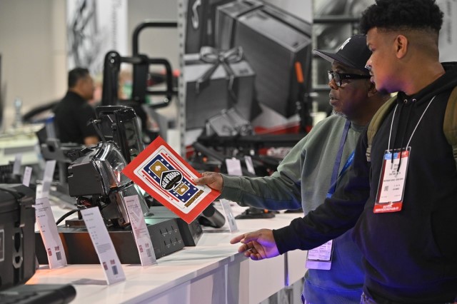 sema show floor
